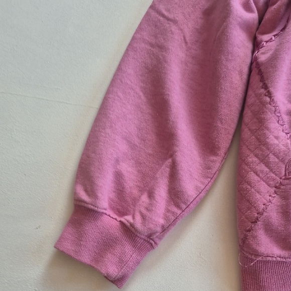 Alfred Dunner Mauve Quilted Women's Sweater - Picture 5 of 6